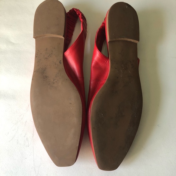 NEXT Red SlingBack Flats π - Picture 4 of 5